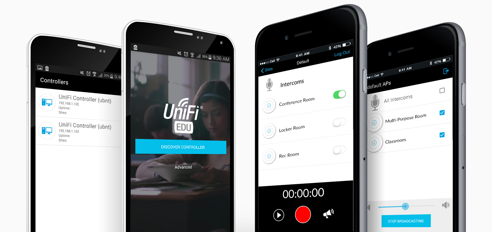 UniFi AC - мобильное приложение 