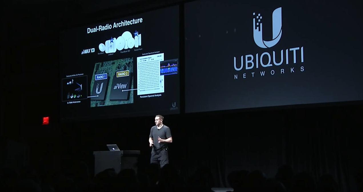 презентация на конференции Ubiquiti NEXT 2015
