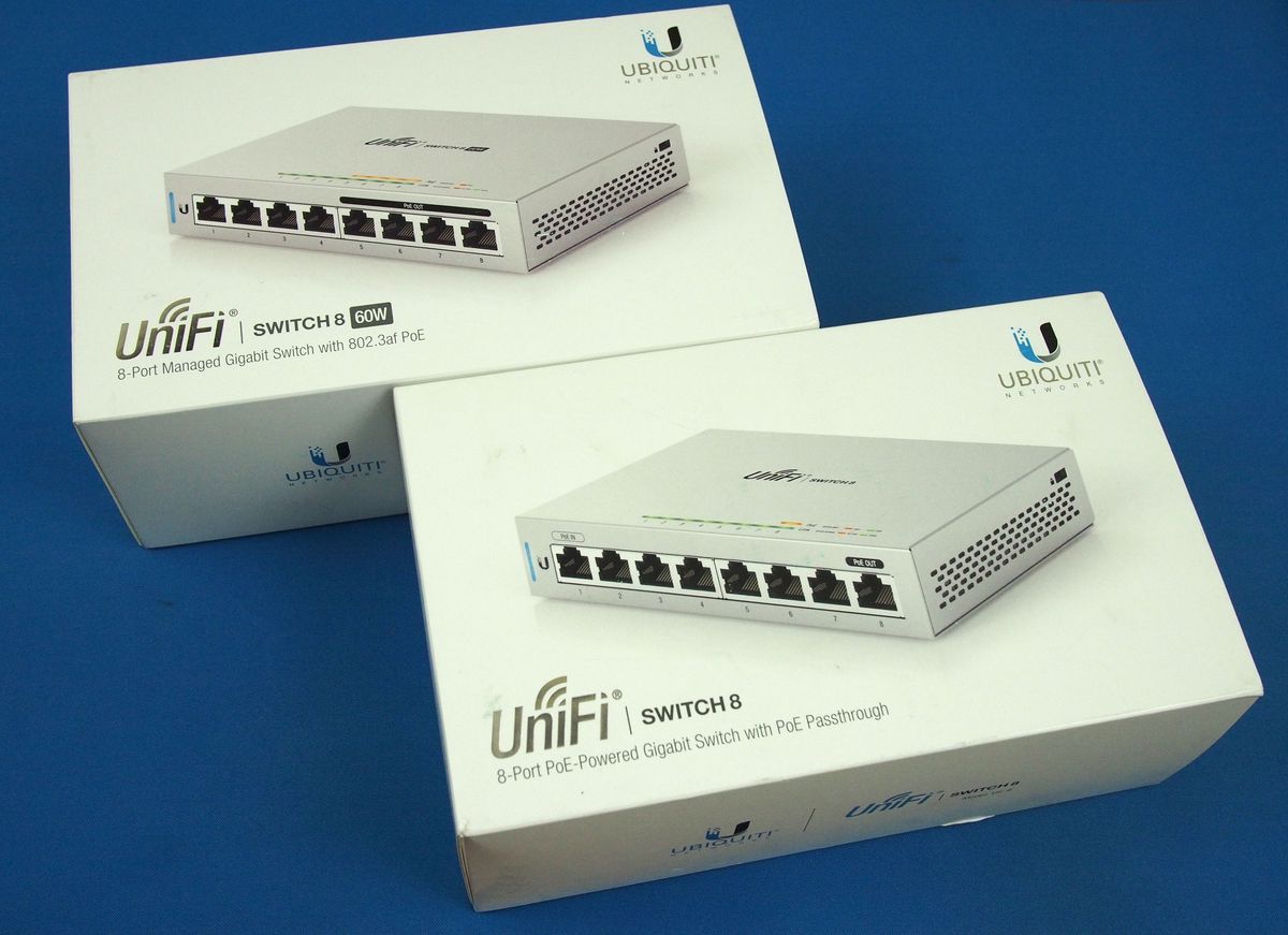 Обзор UniFi Switch US-8, обзор US-8-60W, линейка коммутаторов UniFi Switch US-8, тестирование UniFi Switch US-8