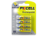 Аккумулятор PKCELL 1.2V AA 2600mAh NiMH Rechargeable Battery, 4 штуки в блистере цена за блистер