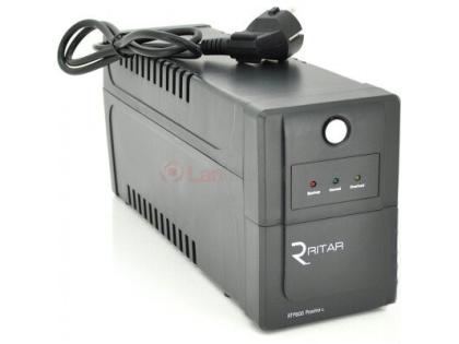 ИБП RTP800 (480W) Proxima-L, LED, AVR, 2st, 2xSCHUKO socket, 1x12V9Ah, plastik Case