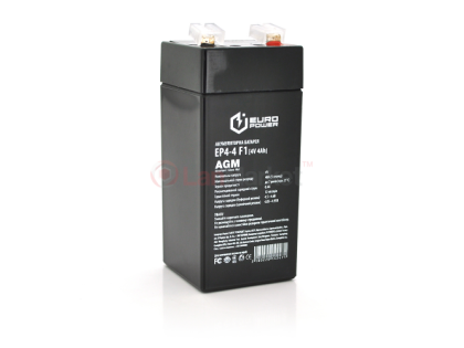 Аккумуляторная батарея AGM EP4-4F1 4 V 4 Ah