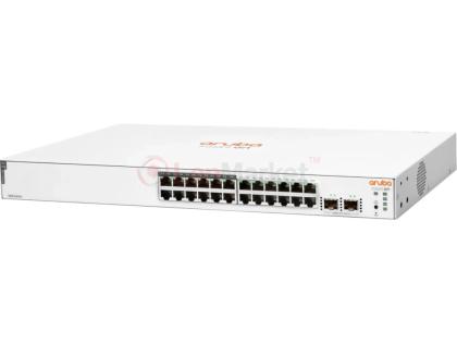 Коммутатор HPE Aruba Instant On 1830 24xGE, 1-12p Class4 PoE 195W, 2SFP 1GbE (JL813A)