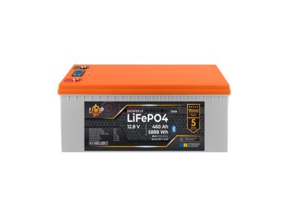 Аккумулятор LP LiFePO4 12,8V - 460 Ah (5888Wh) (BMS 200A/200А) пластик LCD Smart BT