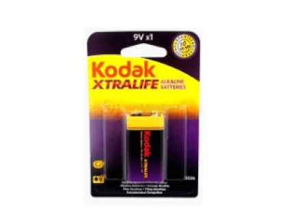 Батарейка щелочная KODAK XTRALIFE 6LR61, 1шт в блистере