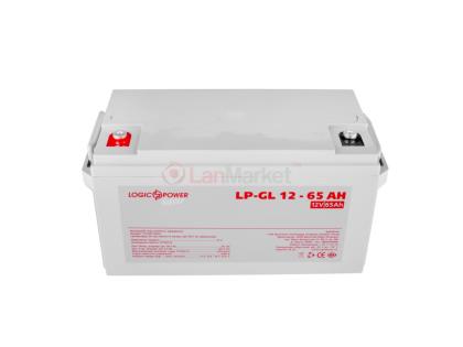 Аккумулятор гелевый LP-GL 12V - 65 Ah Silver