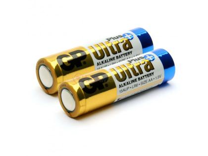 Батарейка GP Ultra Plus 24AUP-2S2, щелочная AAA, 2 шт в вакуумной упаковке