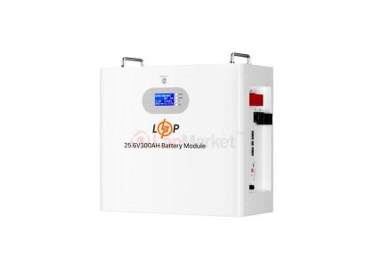 Аккумулятор LP LiFePO4 25,6V - 300 Ah 7680Wh (Smart BMS 200A) RS485/CAN