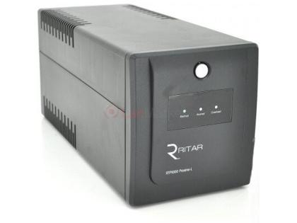 ИБП RTP1000 (600W) Proxima-L, LED, AVR, 3st, 4xSCHUKO socket, 2x12V7Ah, plastik Case