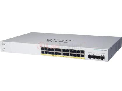 Коммутатор Cisco CBS220-24FP-4G-EU