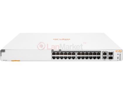 Коммутатор HPE Aruba Instant On 1960 24xGbE 2x10 GbE 2xSFP+ (JL807A)