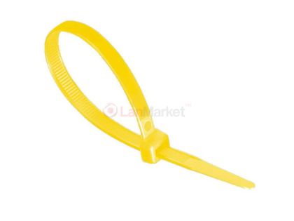 Стяжки нейлон 3х150mm желтые (1000 шт) высокое качество, диапазон рабочих температур: от -45С до +80