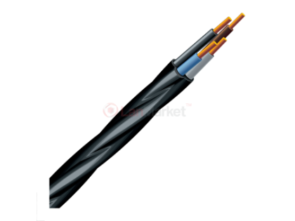 Кабель силовой ВВГнг 3 x 185 + 95 1кВ 5кл. медный (бухта 100м)