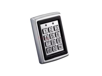 Кодовая клавиатура металлическая со встроенным считывателем Proximity карт (115 х 75 х 30) Q50