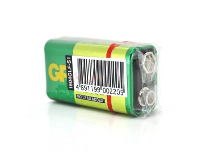 Батарейка солевая GP Greencell 1604GLF-S1, 9V, крона, 10 (100шт.) Х10 (10шт.) Х1 вакуум цена за 1шт