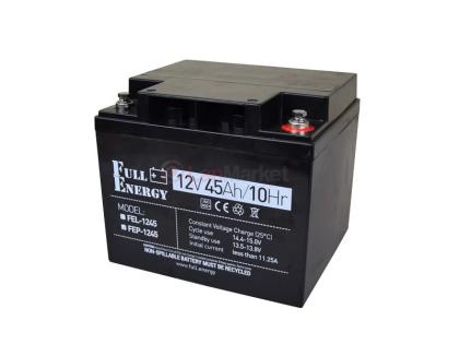 Аккумулятор AGM 12V 45Ah для ИБП FEP-1245