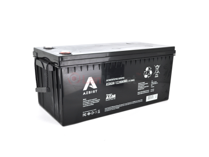 Аккумулятор Super AGM ASAGM-122000M8, Black Case, 12V 200.0Ah