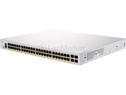 Коммутатор Cisco CBS250-48P-4X-EU