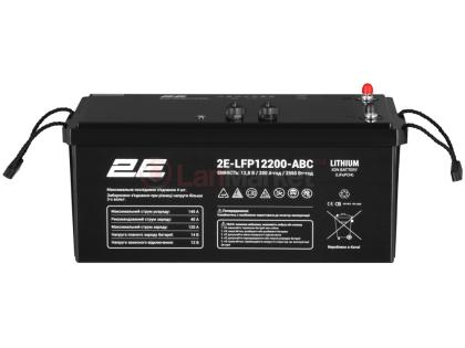 Аккумуляторная батарея 2E LFP12, 12V, 200Ah, ABC 4S