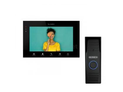 Комплект видеодомофона SQ-07MTHD черный + Панель вызова ML-15HD черная