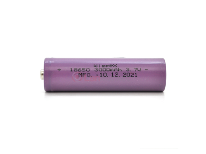 Аккумулятор WMP-3000 18650 Li-Ion Tip Top, 1000mAh, 3.7V, Purple