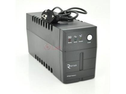ИБП RTP625 (375W) Proxima-L, LED, AVR, 2st, 2xUNIVERSAL socket, 1x12V7Ah, plastik Case