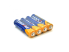 Батарейка солевая PKCELL 1.5V AAA/LR03, 4 штуки в shrink, Q10/300