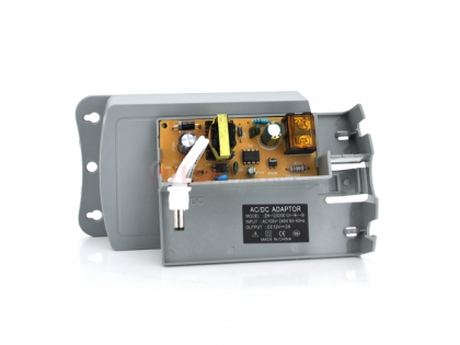 Импульсный адаптер питания ZH120200-Y 12В 2А штекер 5,5/2,1 настенный White + переходник 5,5/2,5