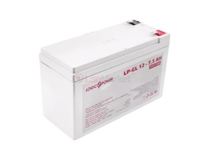 Аккумулятор гелевый LP-GL 12V - 7.5 Ah Silver