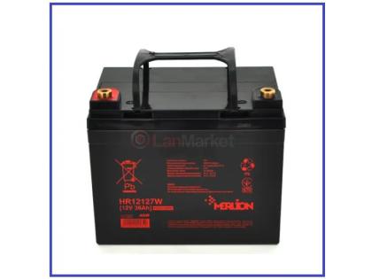 Аккумуляторная батарея HR12127W, 12V 36Ah Black