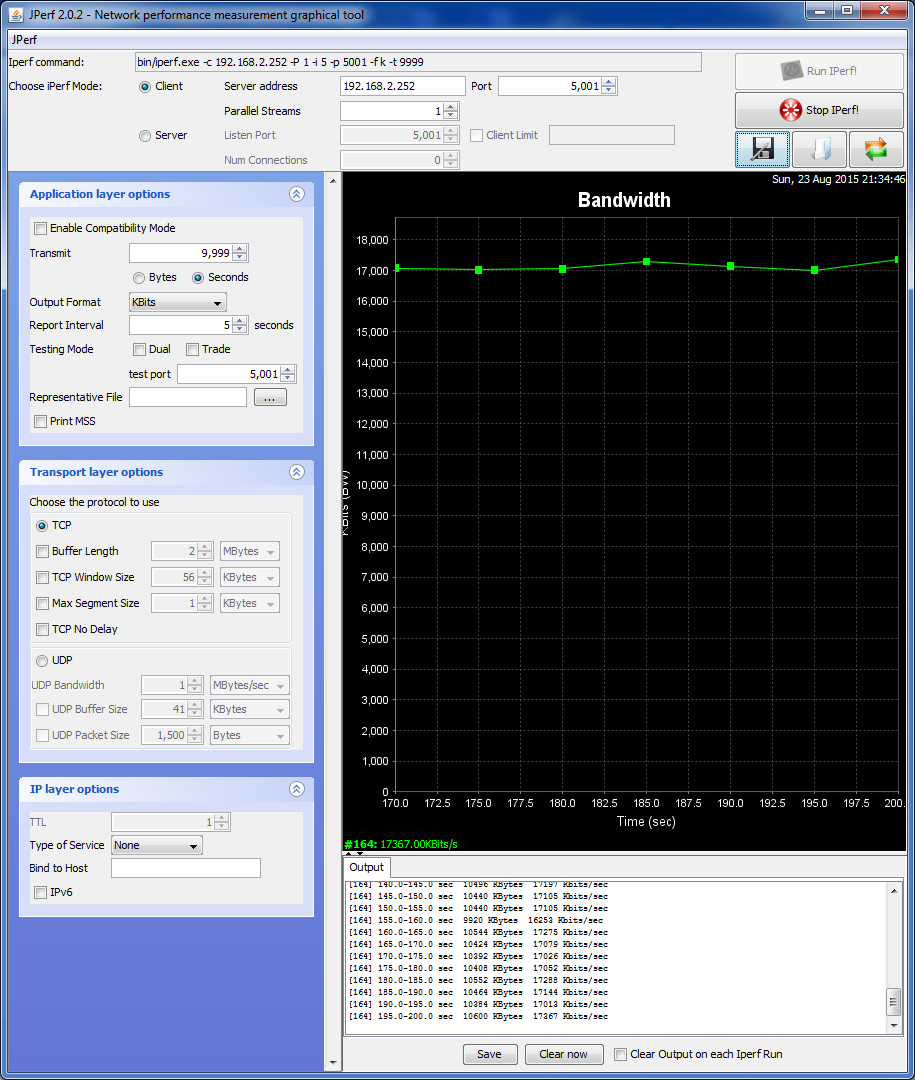 производительность нашего канала между RB2011UiAS-RM и RB941-2n упала до 17 Мбит/сек