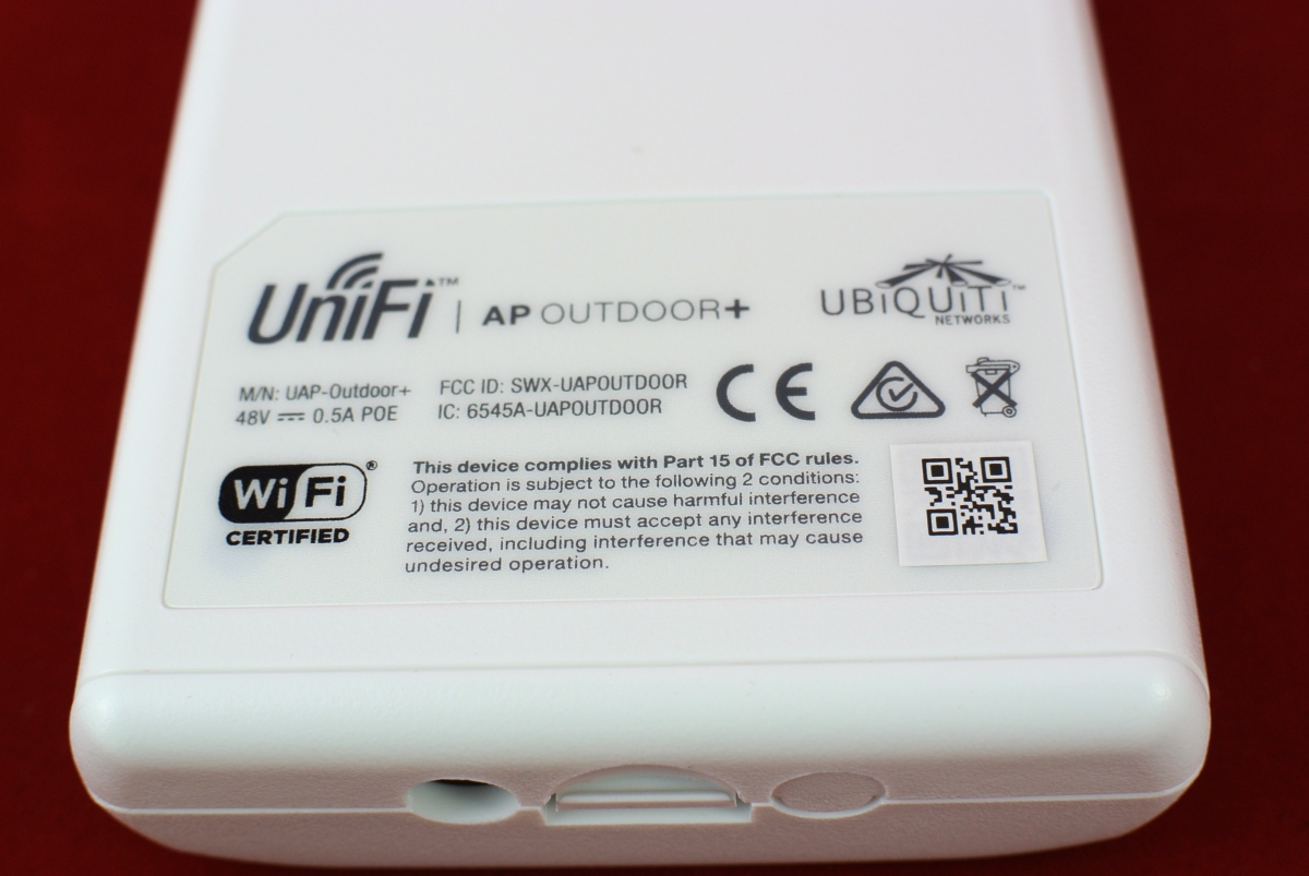 UniFi   UAP-Outdoor+ требования к блоку питания 