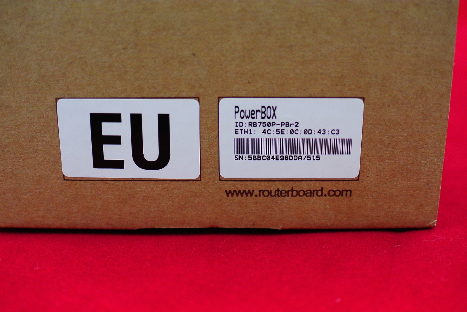PowerBox маркировка на коробке