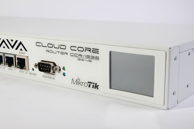 Mikrotik CCR1036-12G-4S LCD дисплей