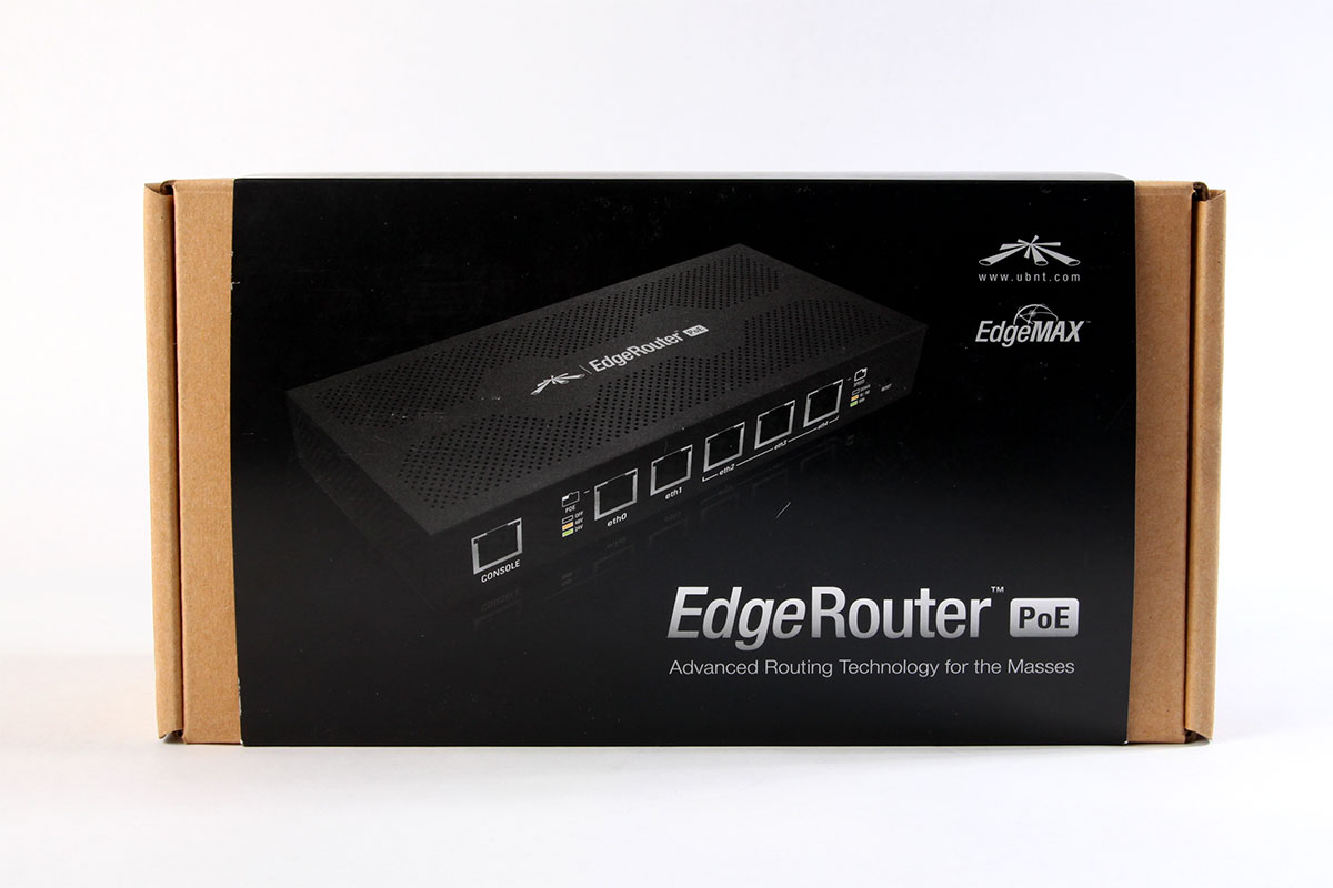 Упаковка Ubiquiti Edge Router PoE