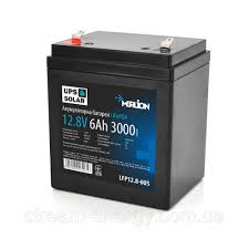 Литий-железо-фосфатный аккумулятор LiFePO4 12.8V 6AH, для UPS, 3000 циклов 