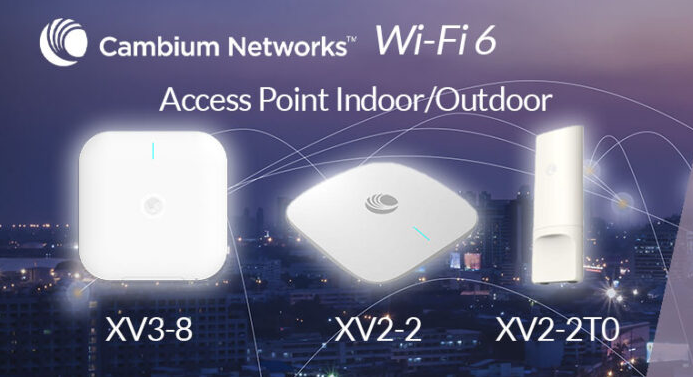 Нові зовнішні точки доступу Wi-Fi 6 від Cambium Networks!