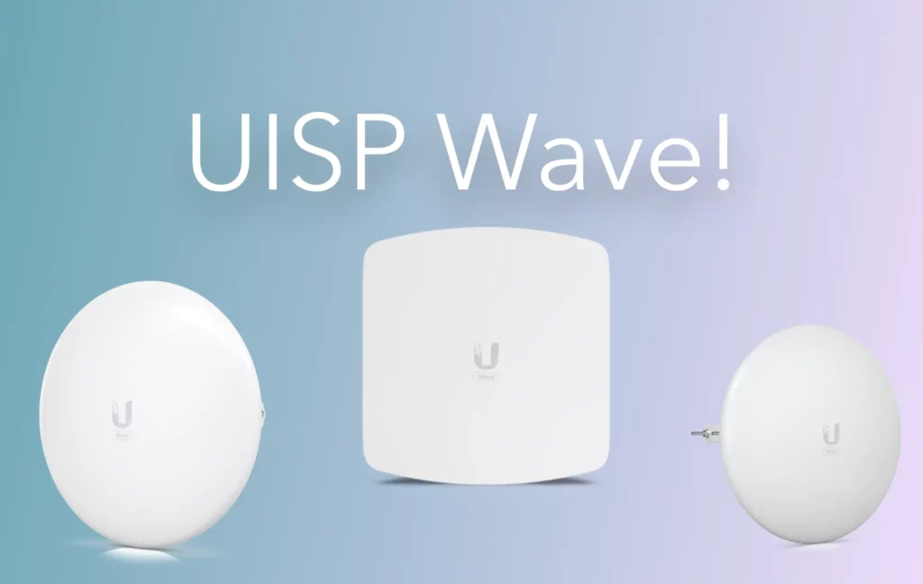 Ubiquiti випускає перші три пристрої для UISP Wave – своєї нової платформи PTMP 60 ГГц