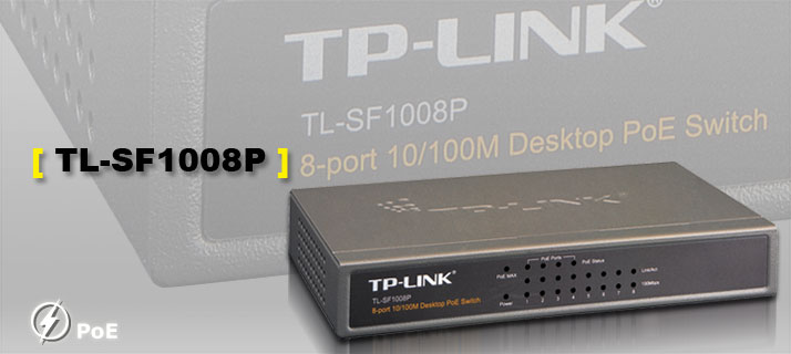 TP-Link TL-SF1008P: комутатор з вбудованим PoE-інжектором 