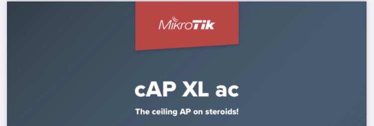 Долгожданное обновление Mikrotik cAP ac - новинка cAP XL ac!