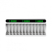 Зарядний пристрій універсальний BESTON, 12 каналів, LED інд.