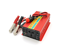 Инвертор напряжения ERYUAN EY-1000 (600Вт), 12 / 220V, approximated, 1 универсальная розетка+USB, кл