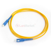 Патч-корд внутрішній SC/UPC-SC/UPC, SM, LSZH, G.657A1, 3мм, 1 м 