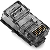 Конектор Merlion RJ-45 8P8C UTP Cat-5 (100 шт/уп.) Q100 Brown