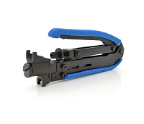 Инструмент HT-H548 для монтажа компрессионных разъёмов типов RG-58, RG-59, RG-6, RG-11, F