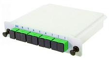 Делитель оптический корпусный 1x8 SC/APC (DIN)
