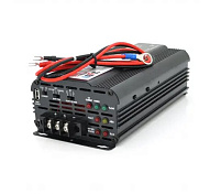 Зарядний пристрій Mervesan MT-340-24C для акумулятора 24V-6A/12A, клемні дроти, Q12