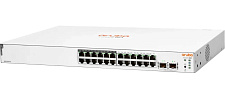 Коммутатор HPE Aruba Instant On 1830 24xGE, 1-12p Class4 PoE 195W, 2SFP 1GbE (JL813A)