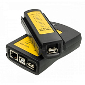 Тестер кабельный NSHL468U, RJ-45 + USB