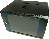 Шкаф настенный 12U 600х600 разборный WMNC66-12U-FLAT-AC-BLACK
